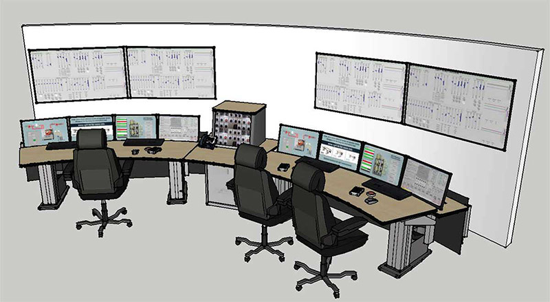 Control room correct LDS placement