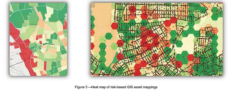 Deloitte map of risk-based GIS asset mappings