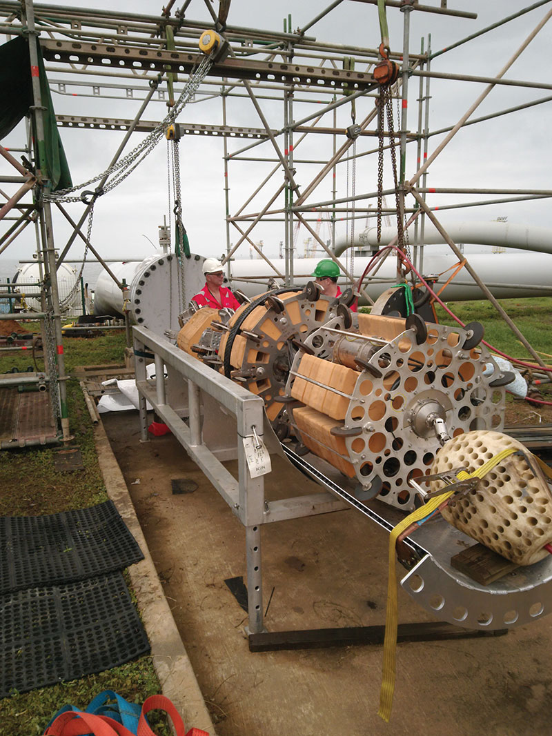 This umbilical solution allowed for a more focused inspection on a pre-defined critical section of pipeline. 